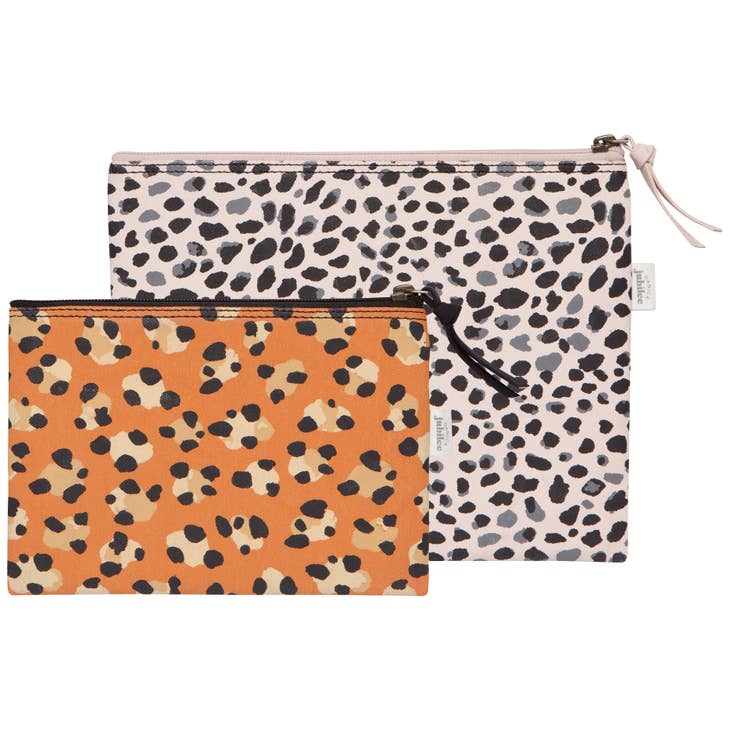 Wild Side Zipper Pouches
