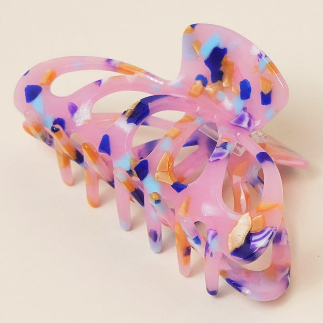 Speckled Hair Clips