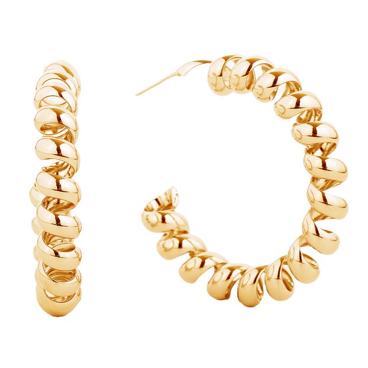 Becky Hoop Earrings