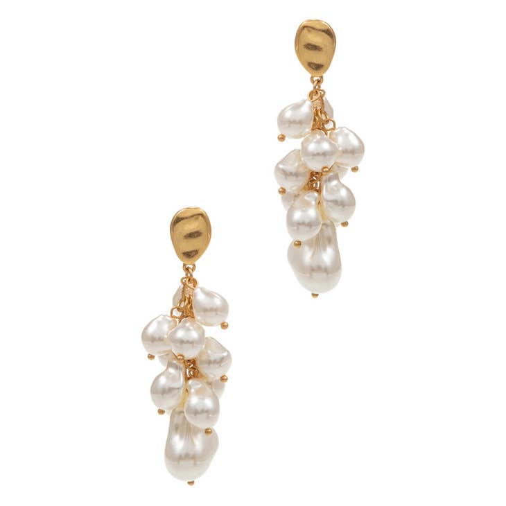 Daphne Pearl Drop Earrings