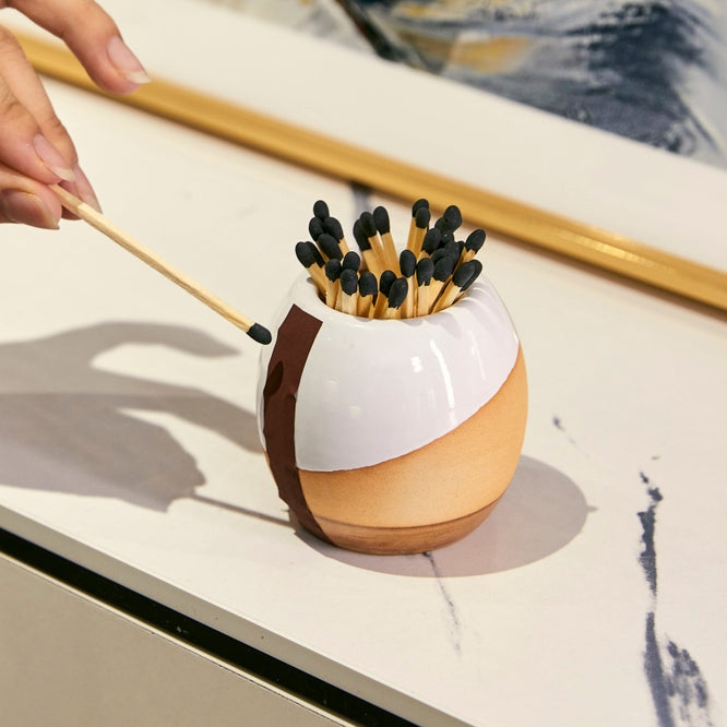 Ceramic Matchstick Holder