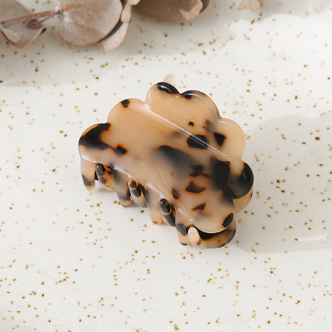 Marble Cloud Mini Hair Clip