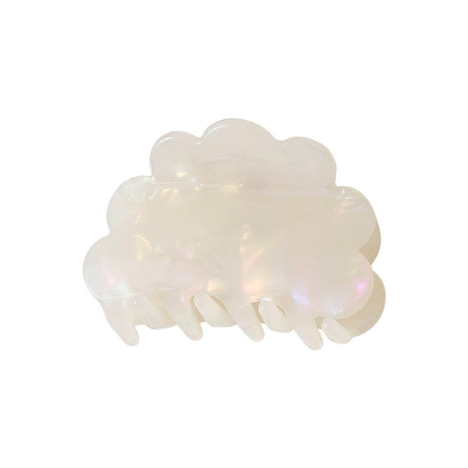 Marble Cloud Mini Hair Clip