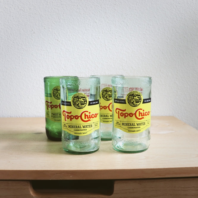 Topo Chico Drinking Glasses