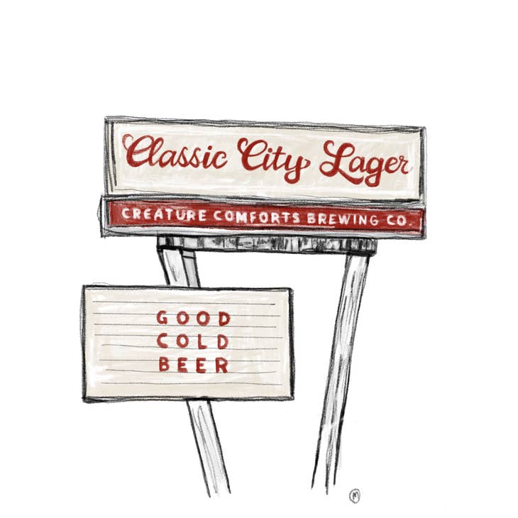 Classic City Lager Print