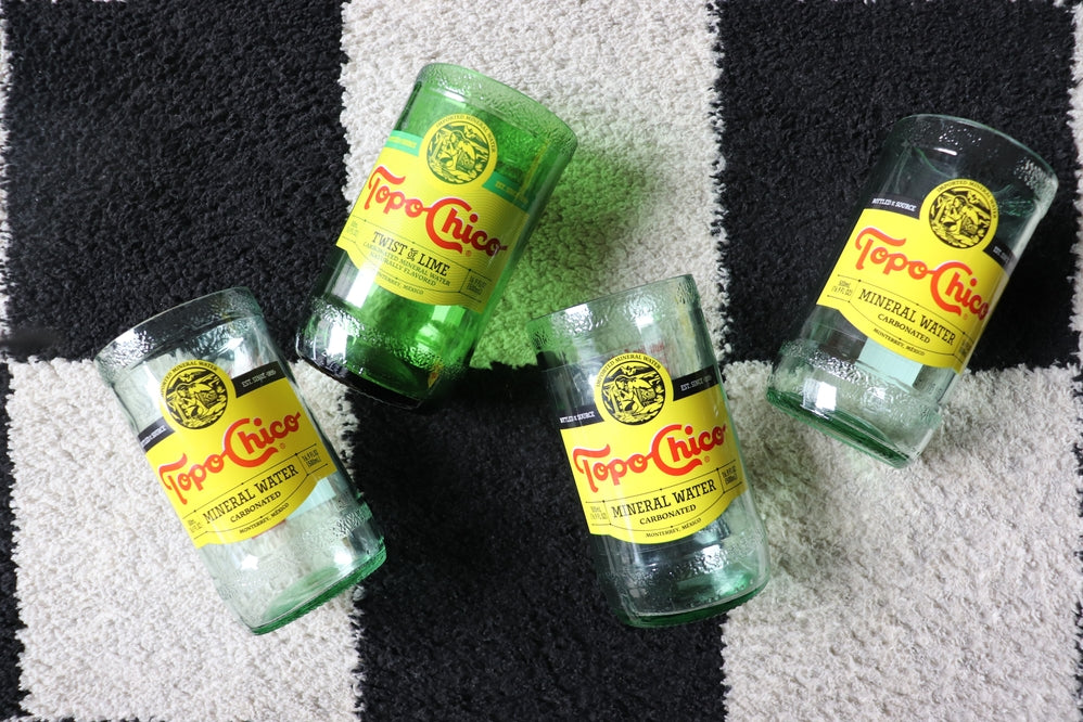 Topo Chico Drinking Glasses